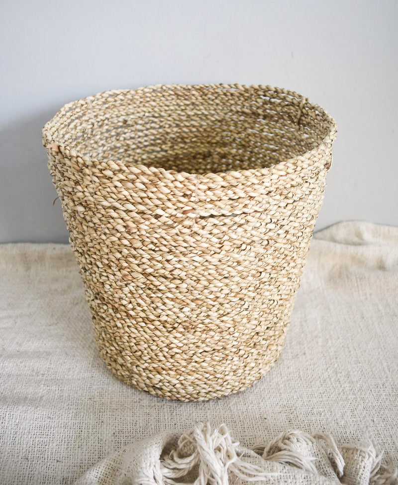 Seagrass basket natural color - Joglo Living